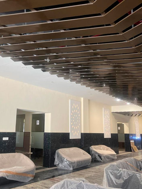 GGIP University Dwarka All Finishing Work
