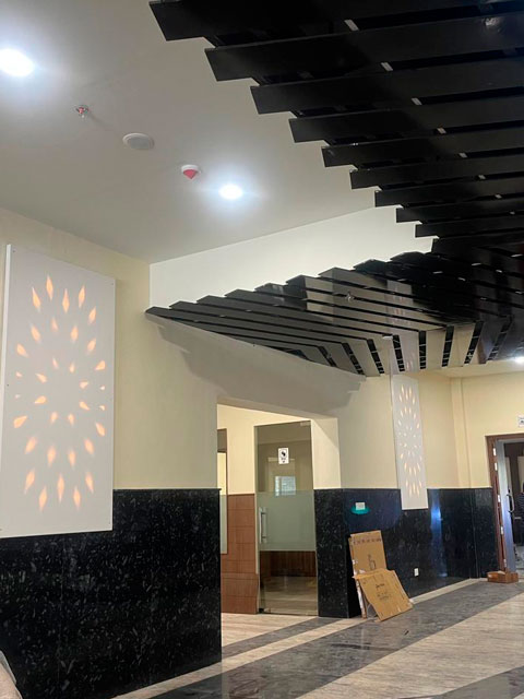 GGIP University Dwarka All Finishing Work